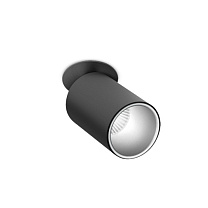 Потолочные светодиодные светильники Led technology SPY IN 10.30 W черный + серебристый