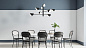 Veska 8 Pendant Light Design by Gronlund подвесной светильник черный — фото 1