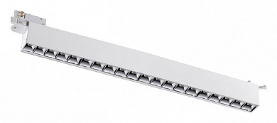 трехфазный трековый линейный светильник белого цвета