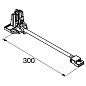 1009197 SLV RETRO CON 3P003 Connector 3-pin plug трехконтактный соединитель — фото 1