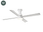 33756WP FRASER Ø1300MM WHITE 4 BLADES LED 16W W/R люстра с вентилятором Faro barcelona