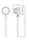 A1127IN-1BK Arte Lamp Elsie грунтовый светильник LED 1х7W 800Lm 4000K — фото 4
