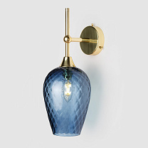 Retro Petite Wall Light IP44 джинсовый синий