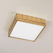 CL0222.BR.EU Plymouth Ceiling Light, Brass, 2 Lights