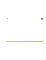 Brass Gold Aluminium LED 20 Watt 220-240Volt 677Lm 3000K IP20 L: 120 W: 7 H: 150 cm