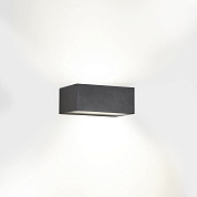 Wall fixture IP65 Nemesis LED 70*170mm LED 10.5W 2700K Urban grey 834lm