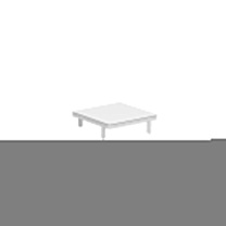 ALURA LOUNGE 80 LTL СТОЛ 80X80X23CM БЕЛЫЙ СТОЛЕШНИЦА КЕРАМИЧЕСКИЙ БЕЛЫЙ Royal Botania