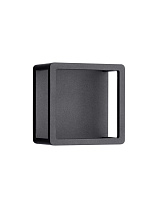 Dark Anthracite Die-Casting Aluminium & Polycarbonate Frost LED 9Watt 220-240 Volt 271Lm 3000K IP65 L:18 W:13 H:18cm
