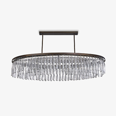 Потолочный светильник Triple Oval Ribbon Chandelier Bella Figura CL464-3T-O