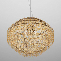 Подвесной светильник GIOGALI 85 CRYSTAL AMBER MATT BRONZE 1 E27 CE