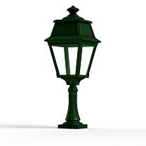 Avenue 2 N° 6; Clear glass Built-in LED 2700°K warm white 13W; British green