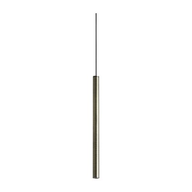 Подвесной светильник Look LED SP1 ROUND D16 H250 ON-OFF 3000K Ideal Lux 371023, латунь