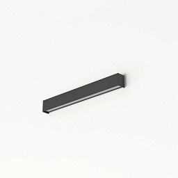 NW 7562 Nowodvorski Straight WALL LED GRAPHITE S Накладное бра серый