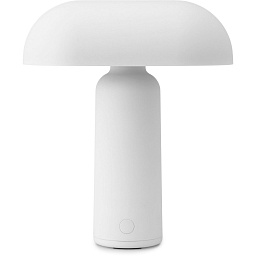 510111 Normann Copenhagen Porta переносная настольная лампа белого цвета