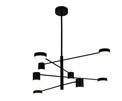 Люстра Kink Light Мекли черный 07650-8D,19(3000K)
