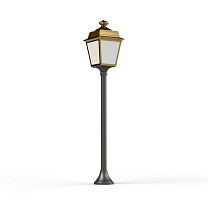 Place des Vosges 1 Tradition N° 10; Frosted glass E27 105W; Tinted lacquered brass