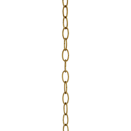 CHN-215 Arteriors 3inch цепь из состаренной латуни с гладкой поверхностью