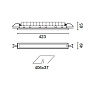 BX85 Laser Blade InOut iGuzzini Recessed rectangular ceiling-mounted IP65 luminaire, compact body, Warm White LEDs, DALI Wide Flood optic. — фото 1