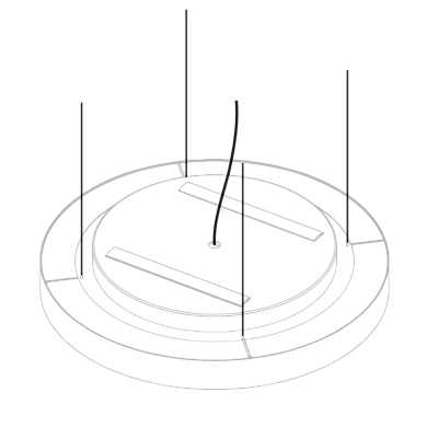 SUSPENSION SET 25 3m Delta Light ICP