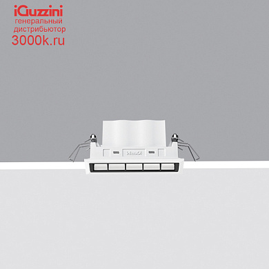 QD65 Laser Blade XS iGuzzini Recessed Frame section 5 LEDs - integrated DALI - Wall Washer Longitudinal Glare Control