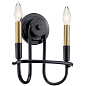 Capitol Hill 10.75" 2 Light Wall Sconce Black настенный светильник 52308BK Kichler — фото 4