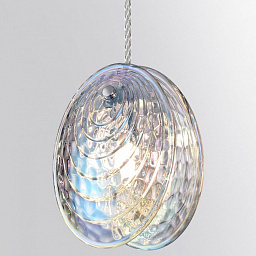 5039/1A Odeon Light Mussels подвесной светильник с перламутровым плафоном