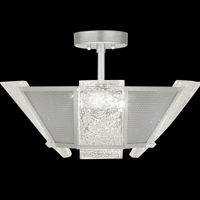 891340-12 Crownstone 23" Square Semi-Flush Mount полувстраиваемый светильник, Fine Art Lamps