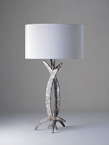 Burnt Silver shown with 18 Straight Oval in Ivory Silk with Cream Card lining