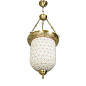 Brass Multicolour Glass Bell Jar Hanging подвесной светильник FOS Lighting CL20-Patti-B-HL1