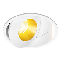 Потолочные светодиодные светильники Led technology SFERA IN 15.30 W WW белый + золото