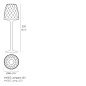 Торшер Vases Floor Lamp Ø68x220 Vondom — фото 1