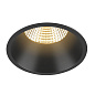 1007452 SLV NEW TRIA® 95 mount. ring recessed black встраиваемое монтажное кольцо — фото 1