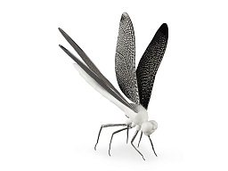 01009480 Lladro White Insects фарфоровая фигурка насекомого с вытянутыми крыльями