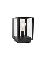 Sandy Black Die-Casting Aluminium Clear Glass LED E27 1x12 Watt 220-240 Volt IP54 Bulb Excluded L: 20 W: 20 H: 29 cm