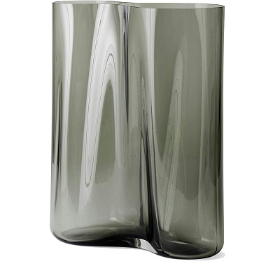 71034-001070 Audo Copenhagen Aer Collection Ваза Aer Smoke, 27x13x33 см