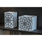 148018 SLV PLASTRA CUBE QT14 WL white настенный кубический светильник — фото 10