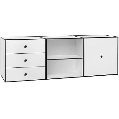 71077-001823 Audo Copenhagen Frame 49 Трио-буфет, белый