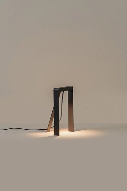 Настольная лампа Milan Iluminacion Tempe 28, антрацит