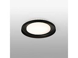 64096 Faro Barcelona DOLME потолочный светильник черный плоский LED