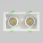 CLT 069C2 WH Crystal lux Elara Светильник встроенный GU10 50W — фото 5
