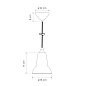 Подвесной светильник Original 1227 Mini Ceramic Anglepoise, белый 32238 — фото 3
