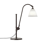 BESTLITE BL1 - LAMPE DE TABLE/Pied laiton foncé, abat-jour ivoire