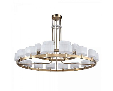 Люстра Newport Jessica 4338+16/C gold