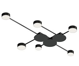 Настенно-потолочный светильник Kink Light Томи (Фирс) черный 2206D,19