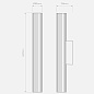 Настенный светильник Astro Lighting Io 665 3000K полированный хром — фото 5