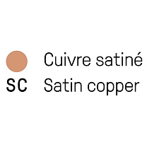 SIGNAL - Suspension horizontale - H970/Cuivre satiné