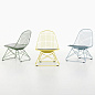 4055737206825 Wire Vitra Кресло металлическое решётчатое лимонное — фото 1