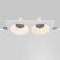 Встраиваемый светильник Maytoni Gyps Modern 10W Белый DL129-GU10-02-W — фото 6