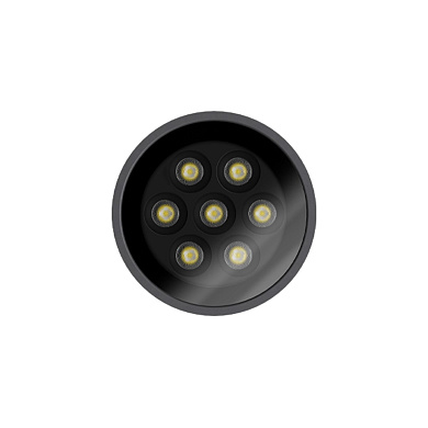 Грунтовый светильник Edge R RD Frame Dark Ghidini GH2013