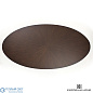 Flute Table 96 Walnut Top w/26 White Base Global Views стол